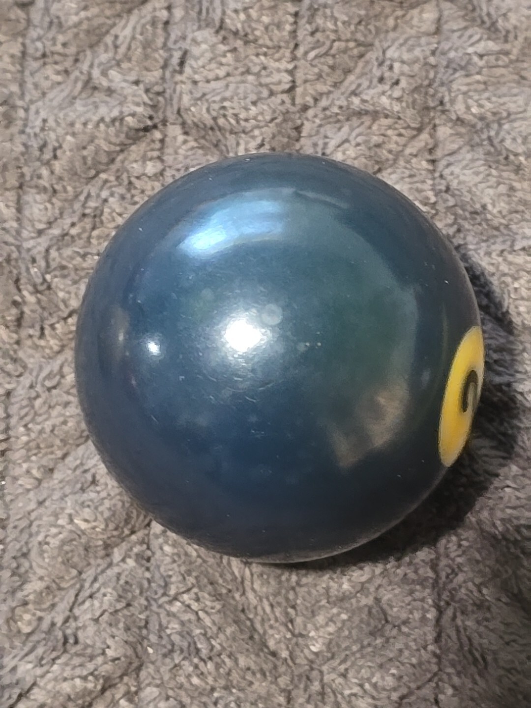🎱Vintage Replacement Belgian(#2) Pool Ball~Billiards Solid Blue Ball 2"