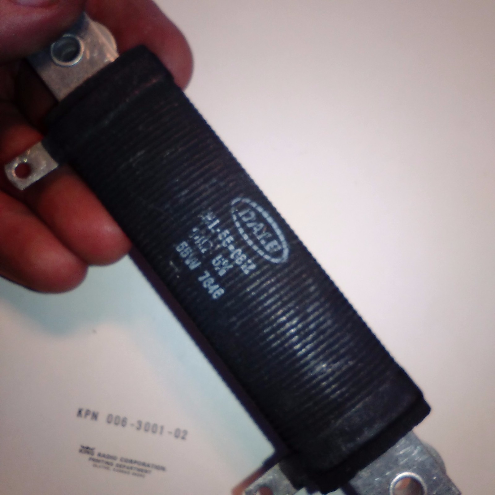 DALE Dropping Resistor 14ohm, 55watt, NOS