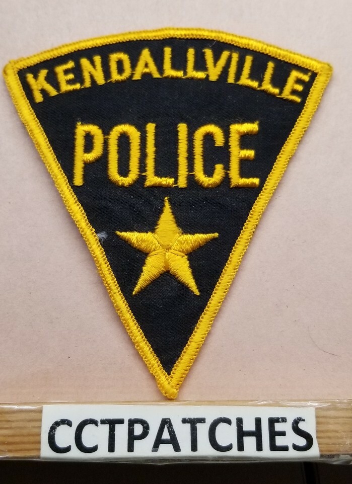 KENDALLVILLE, ILLINOIS POLICE SHOULDER PATCH IL