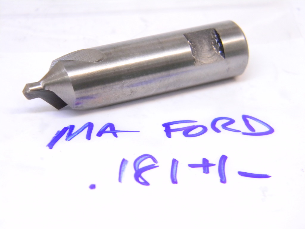 USED MA FORD STRAIGHT SHANK CENTER DRILL COUNTERSINK .181+/-
