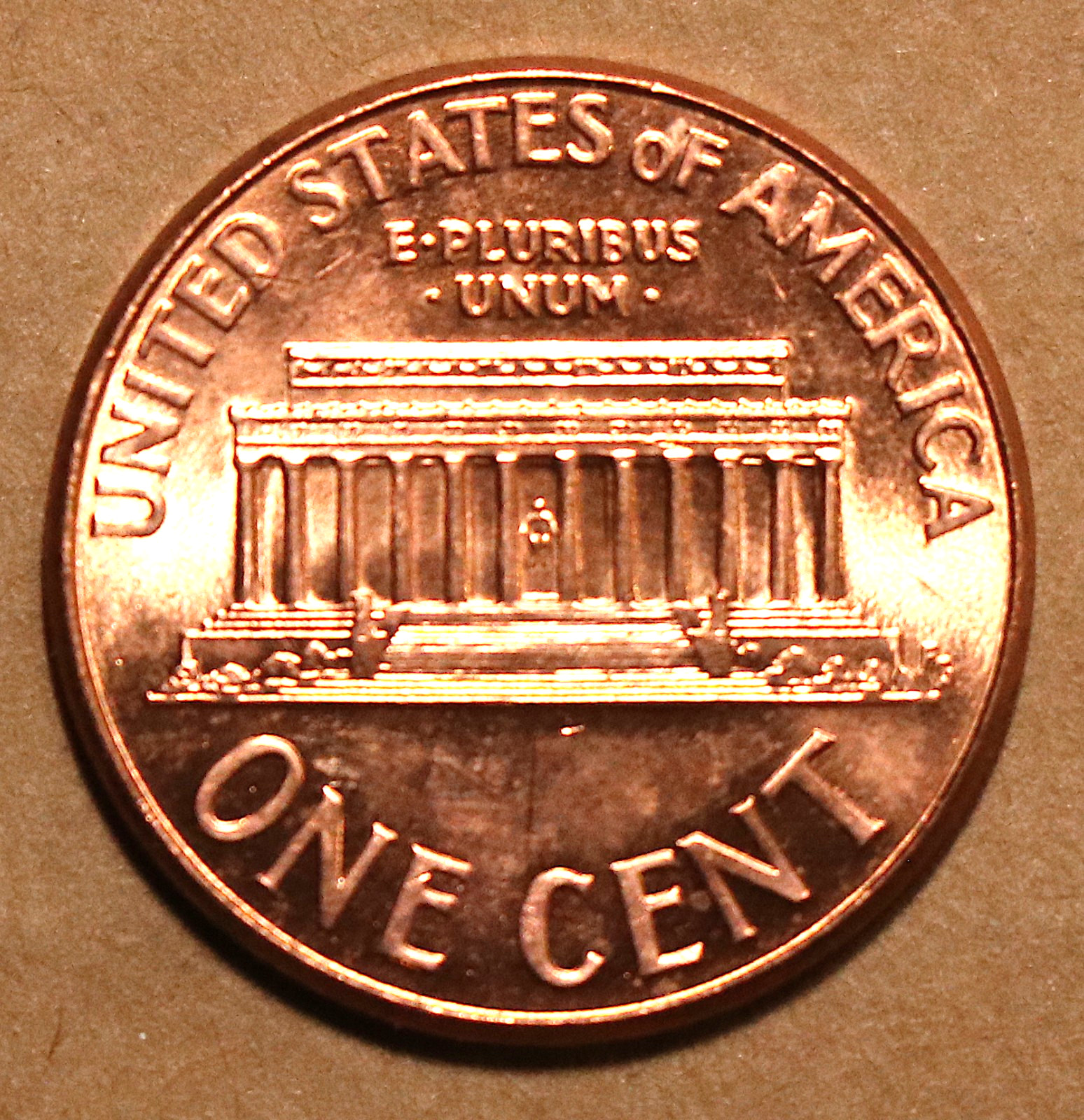 2007 D Lincoln Memorial cents BU