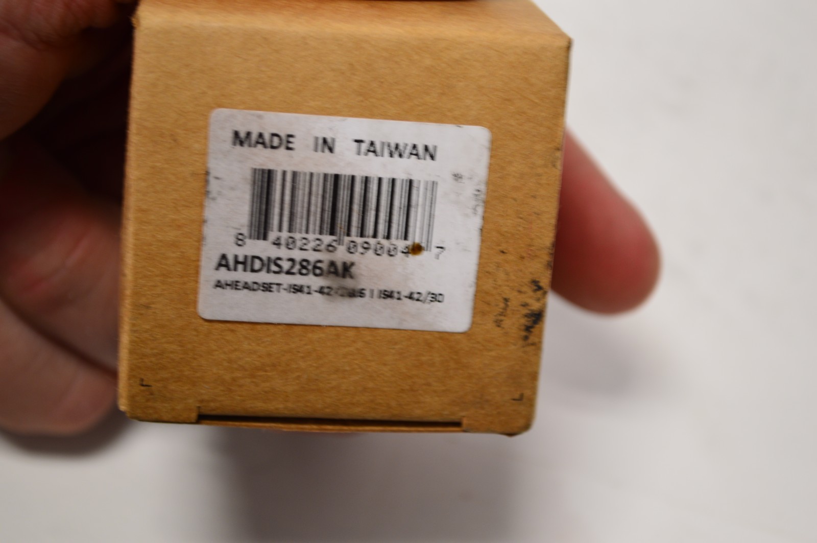 Cane Creek Aheadset Headset IS Integrated 1-1/8 Threadless AHDIS286AK IS41-42/28