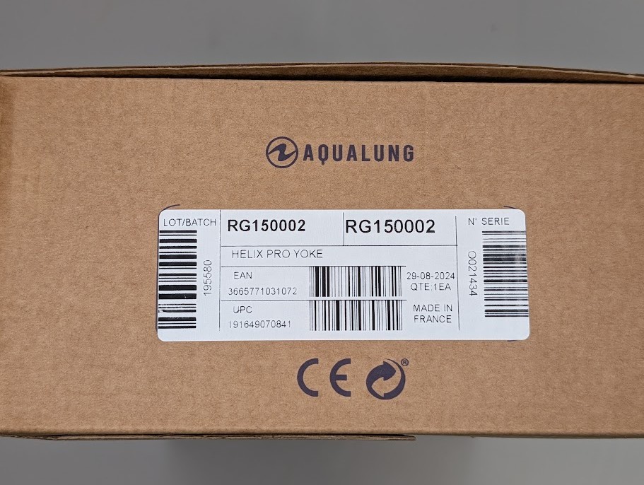 Aqualung Helix Pro Regulator with Yoke Mount
