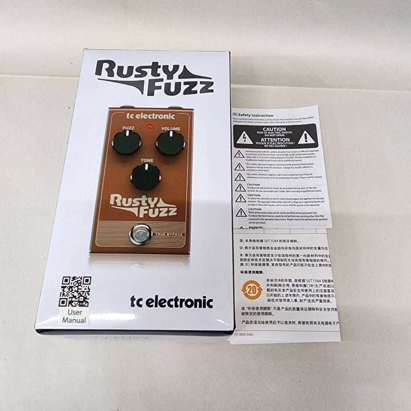 TC Electronic Rusty Fuzz Brown Compact Effect