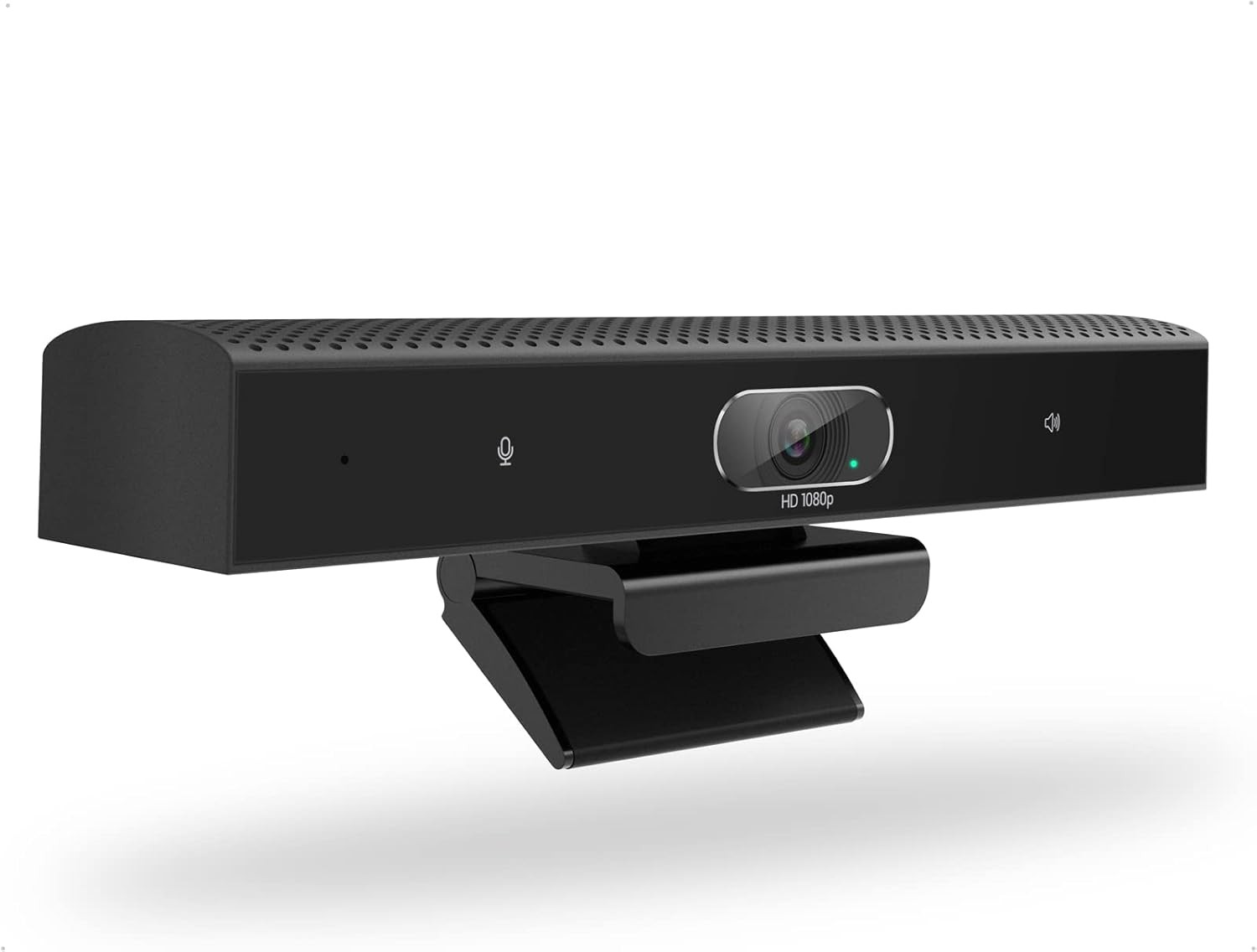 1080p Webcam with Mic Speaker Conference Room Camera