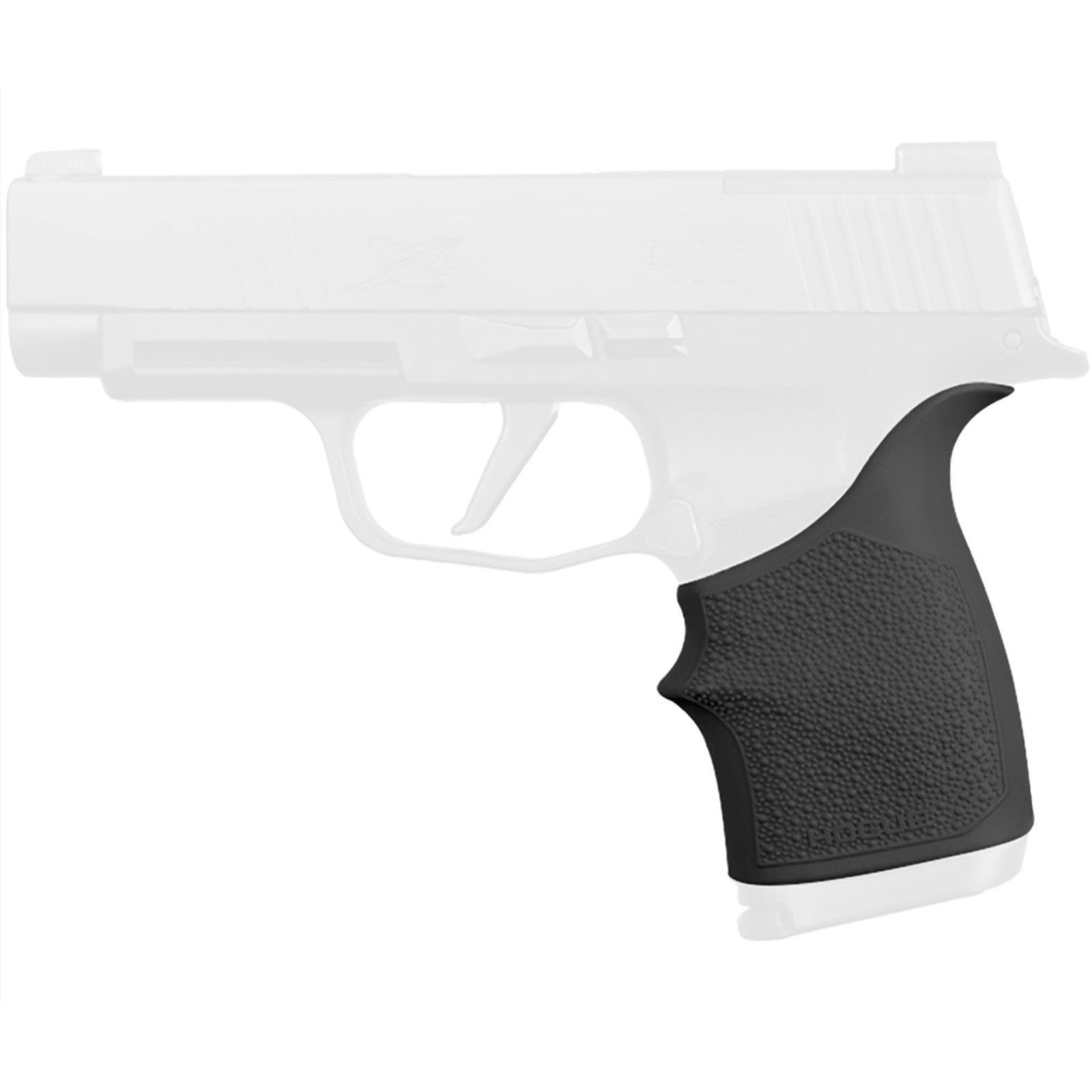 Hogue HandALL Beavertail Rubber Grip Sleeve Black Sig Sauer P365X P365XL 18710