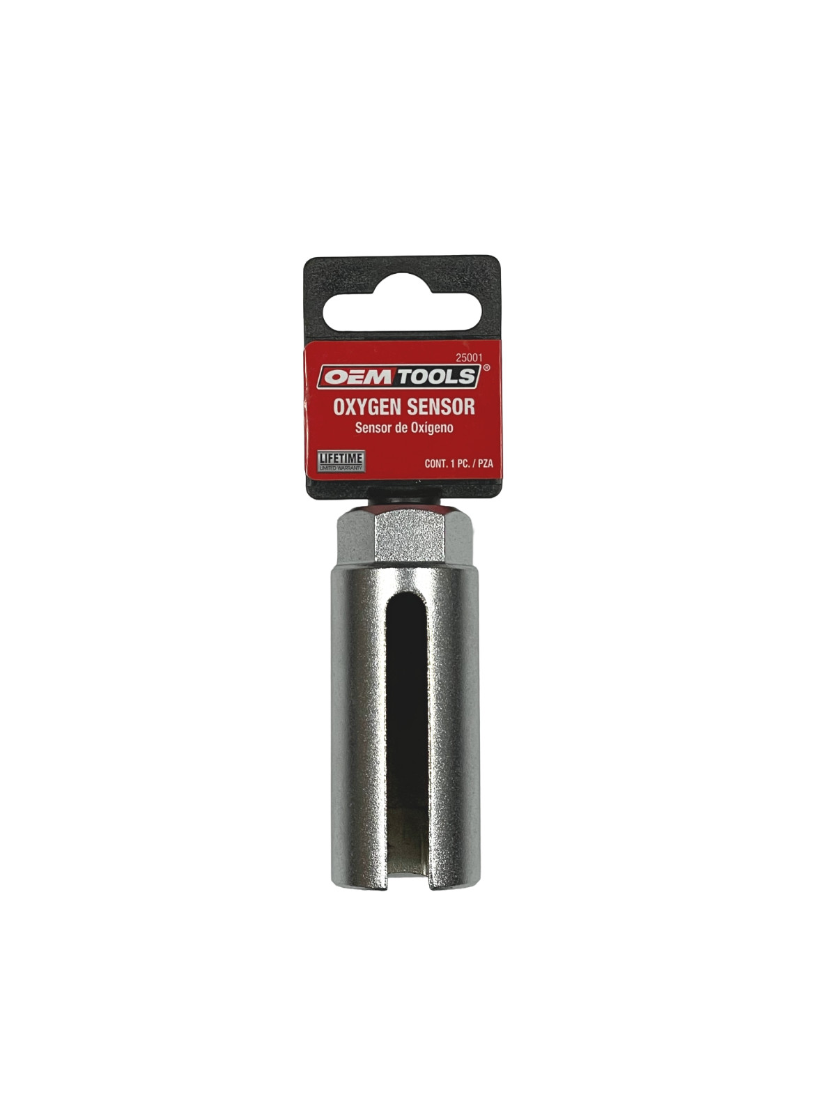 OEM TOOLS Oxygen Sensor Deep Socket Slotted 7/8IN. 25001