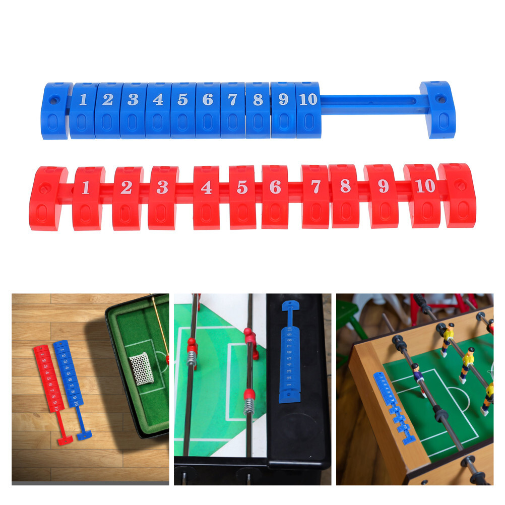 2Pcs Foosball Scoreboard Scoring Units Counters Markers Desktop