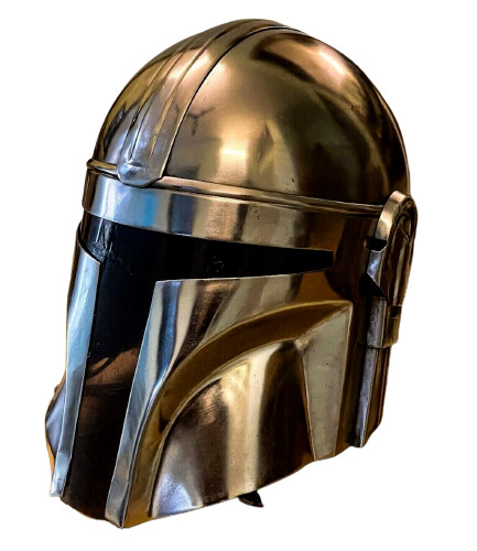 Mandalorian Boba Fett Star Wars Steel Helmet Mandalorian Liner Chin strap Helmet