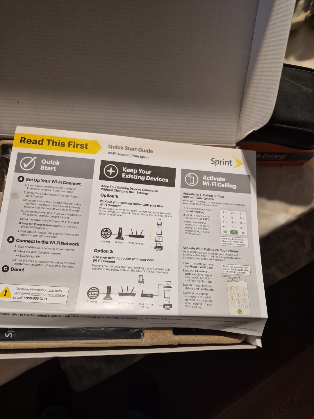 ASUS WIFI Router(SPRINT)