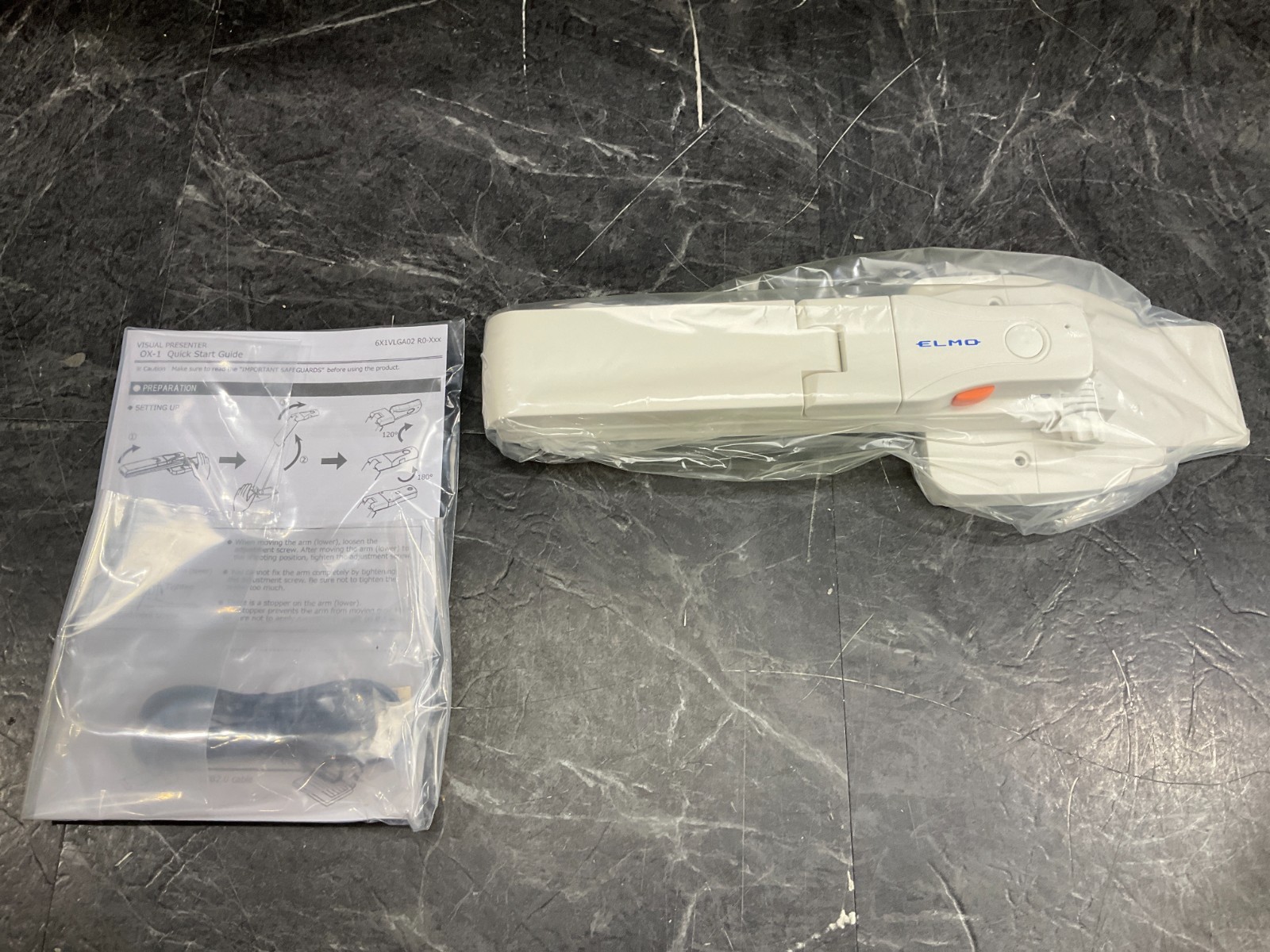 Elmo OX-1 Document Camera white 1433 ✅ ❤️️ ✅ ❤️ BRAND NEW! SEALED!