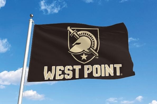 WEST POINT BLACK KNIGHTS 3'X5' FLAG BANNER 100% FULL COLOR ON BOTH SIDES OF FLAG