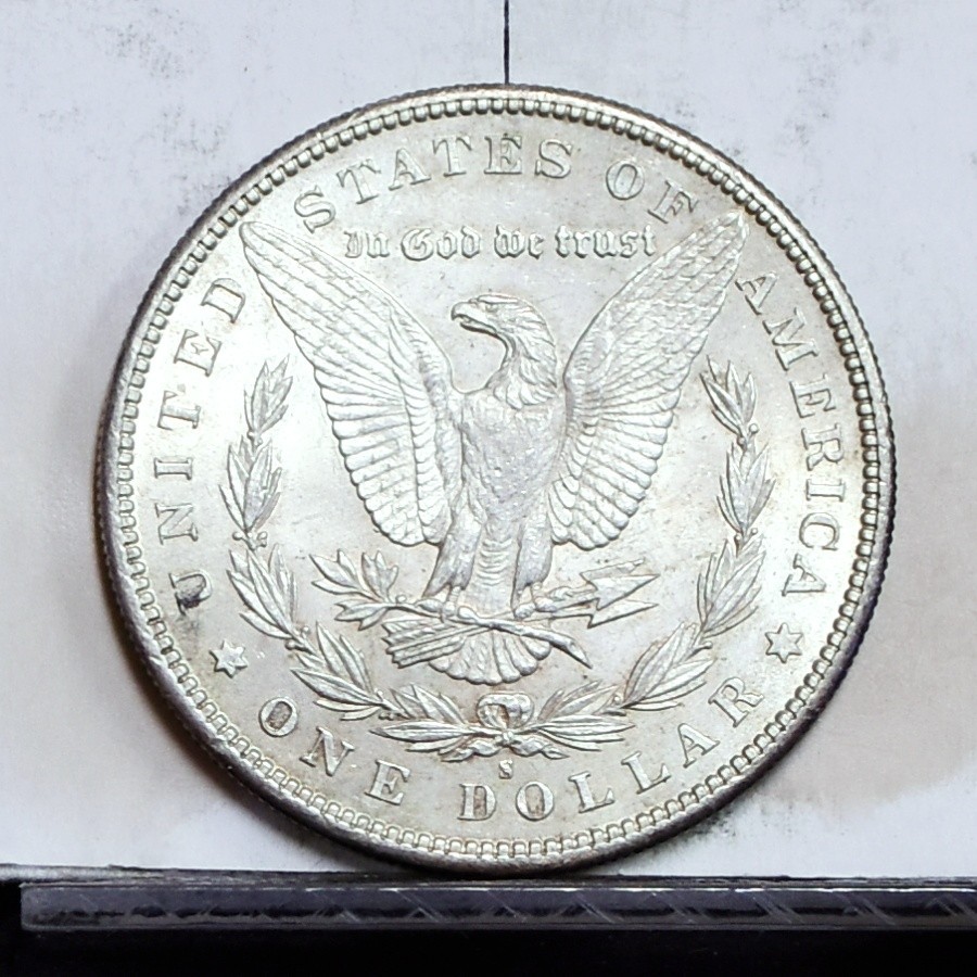 1897-S Morgan Dollar - Unc (#61283-L)