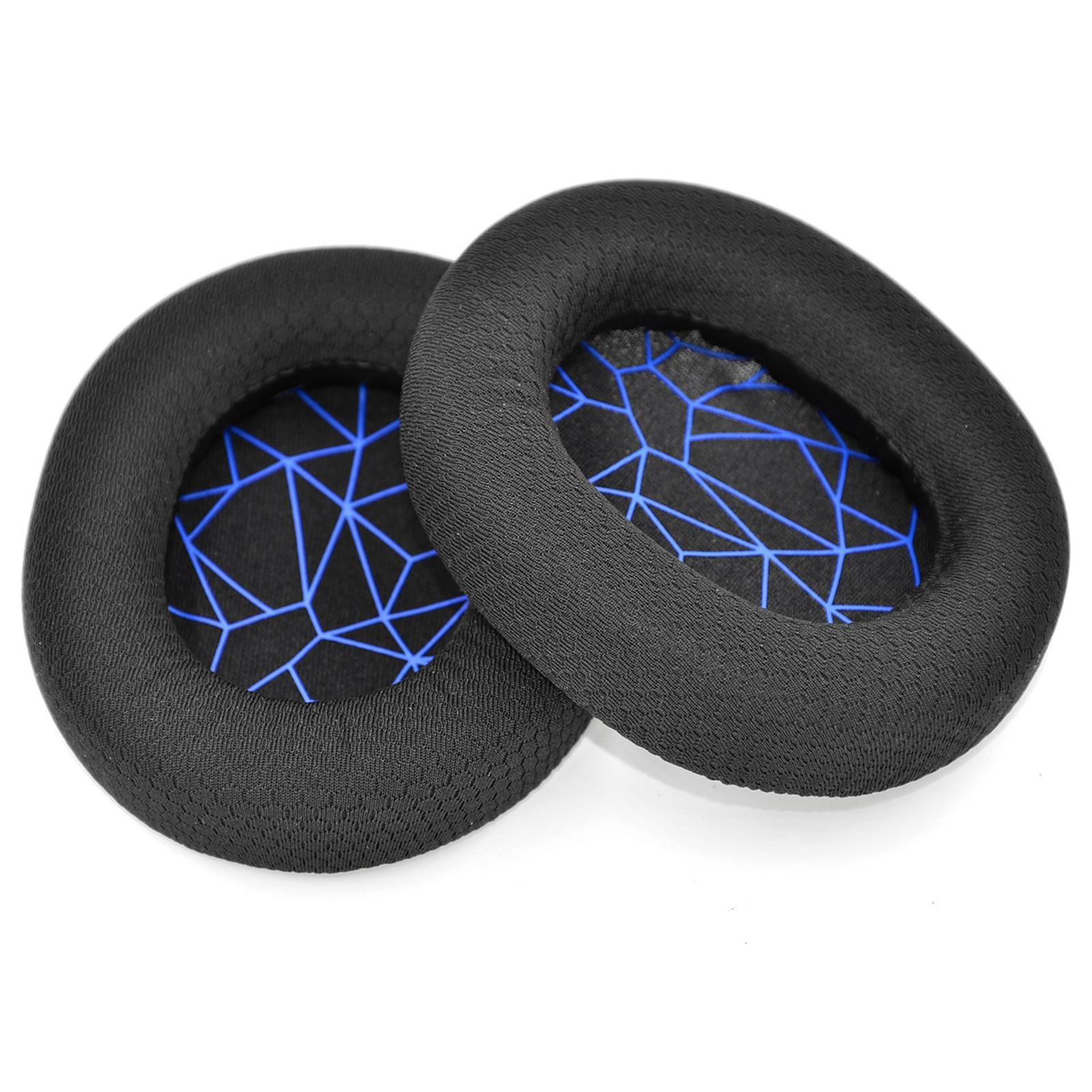Blue Soft Earpads Earmuffs Cover For SteelSeries Arctis 1/3/5/7 Pro Headset jj
