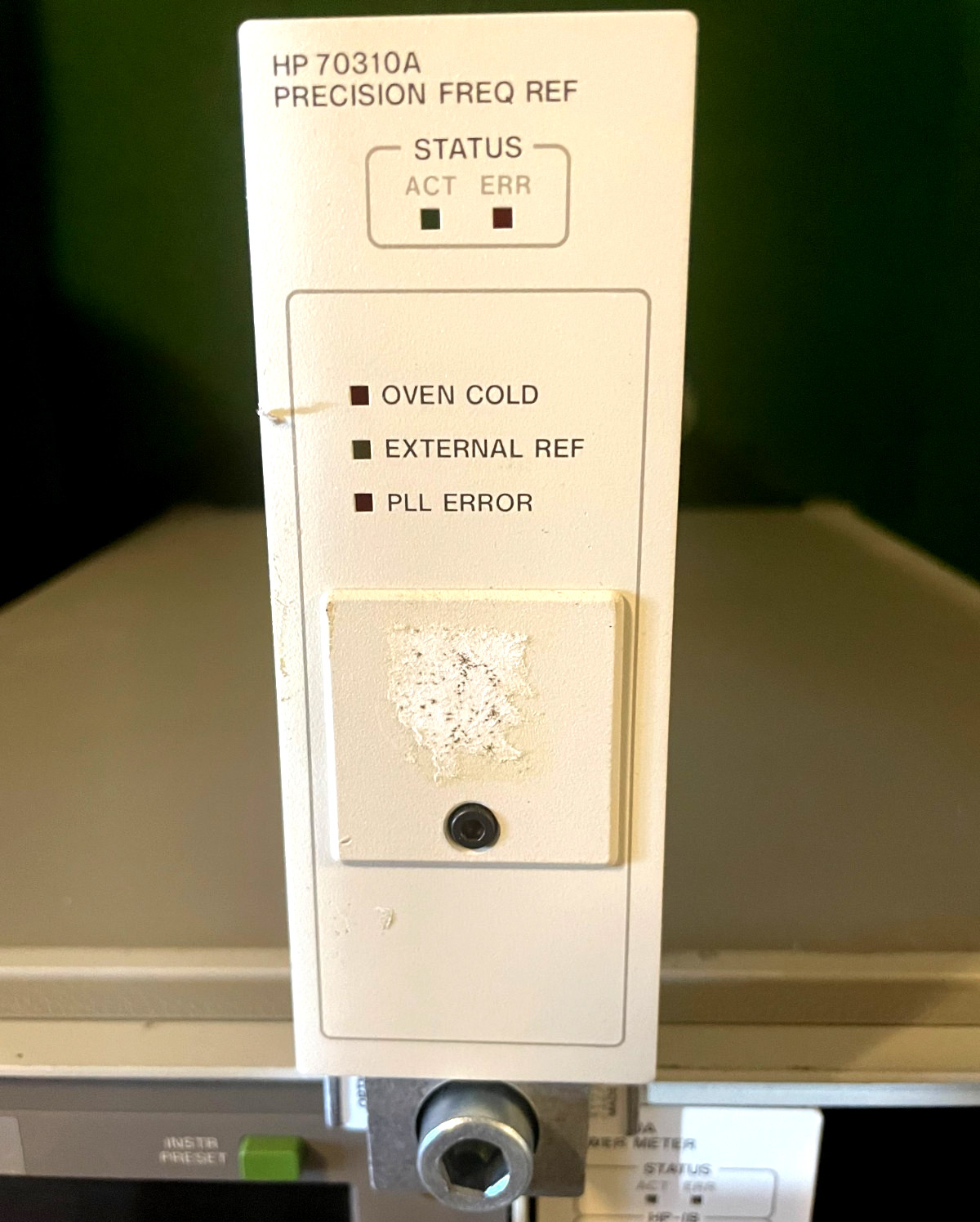 HP/Hewlett Packard 70310A Precision Frequency Reference Plug-In Module, Agilent