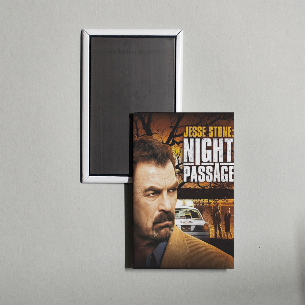 Jesse Stone Night Passage Mini Movie Poster Fridge Locker Magnet