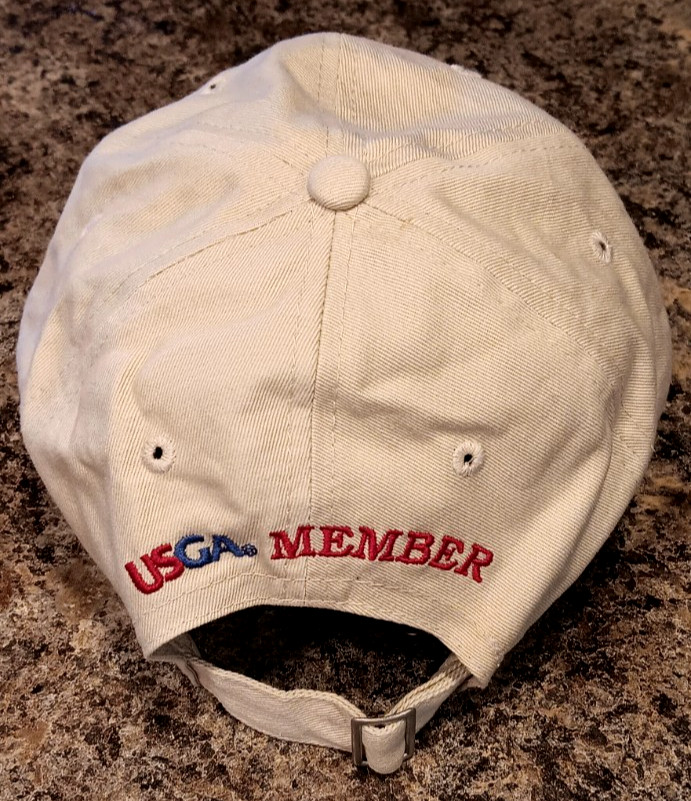 US Open 2009 Bethpage Black Hat/Cap. USGA Member. Beige.