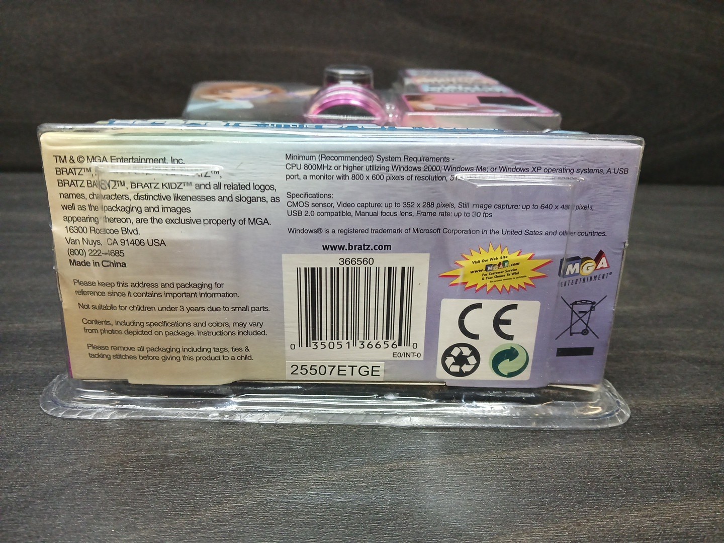 Vintage Bratz Webcam BeBratz New in Package