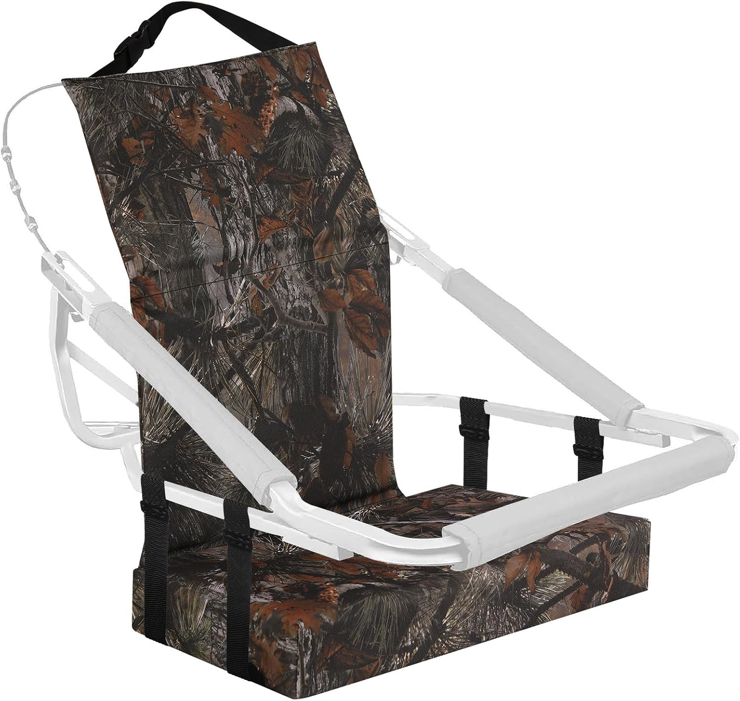 Tree Stand Seat Cushion Pad for Hunting, Adjustable Treestand Hunter Folding Sea