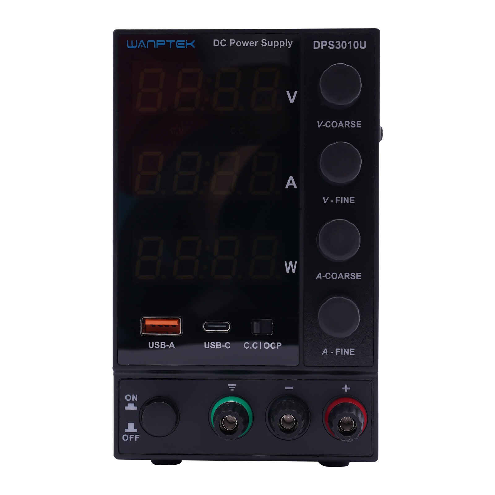 DC 0-30V 0-10A Power Supply Lab Variable Adjustable Regulated Bench Switching