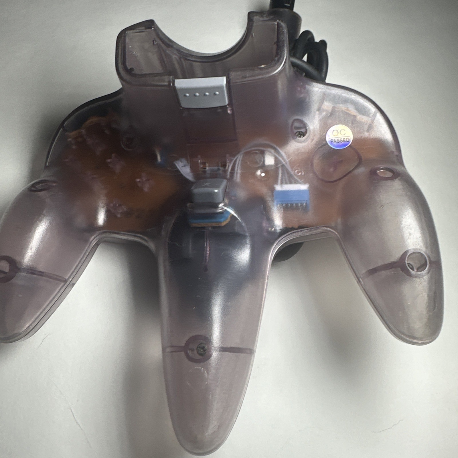 Nintendo 64 N64 Controller OEM Atomic Purple Hall Effect Analog Stick NUS-005