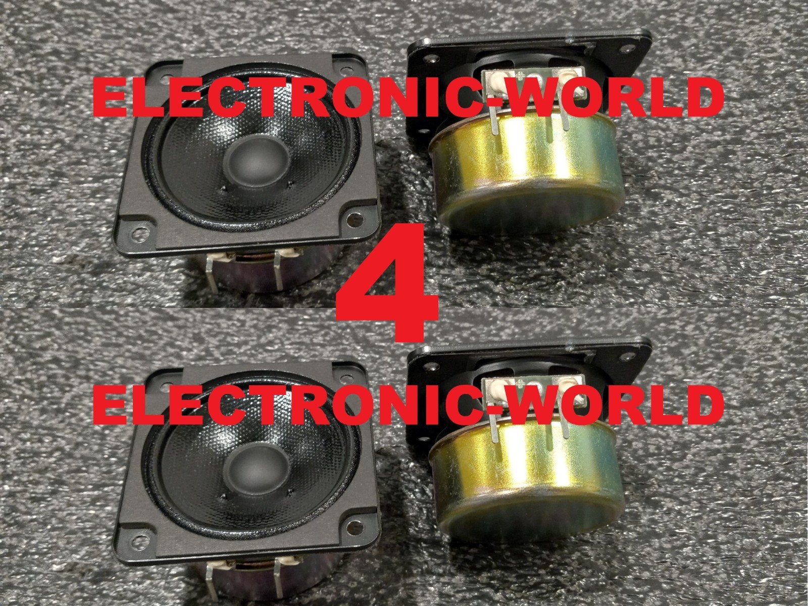 4 New Bose 251 Environmental Speakers Replacement Drivers