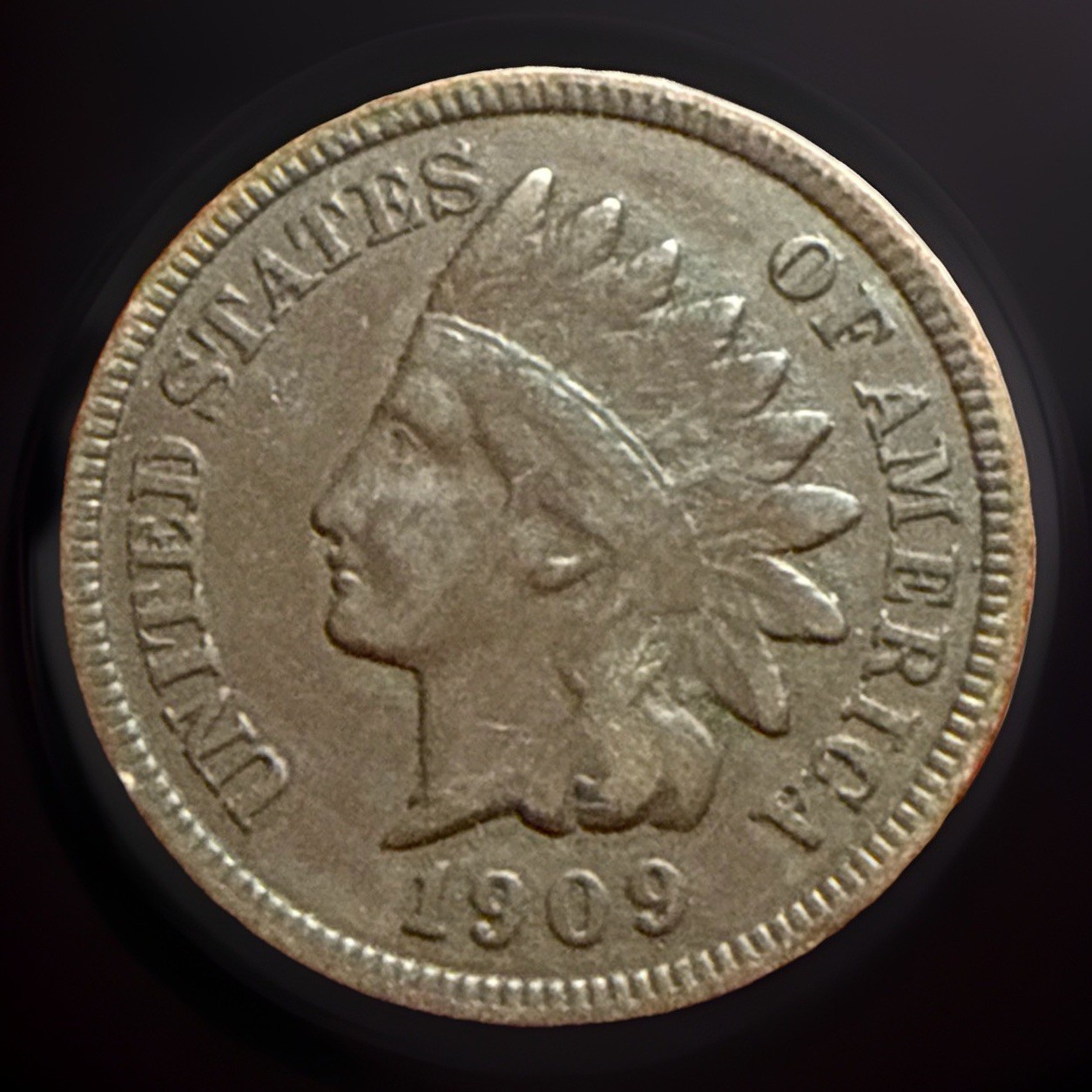 1909 Indian Head Cent ** NICE BROWN * FULL LIBERTY * FAST SHIPPING #2998