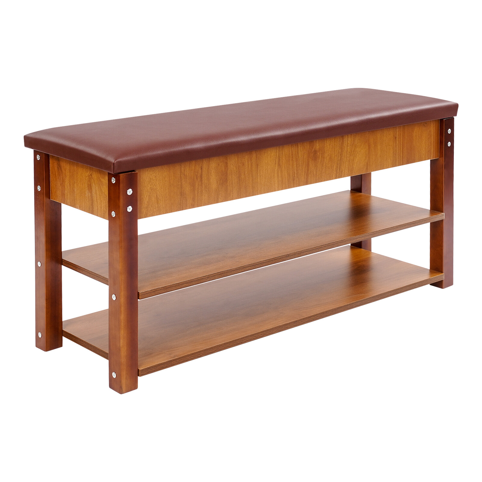 Shoe Rack Bench Shoe Storage Bench Shoe Organizer Bench for Entryway 100x46x30cm
