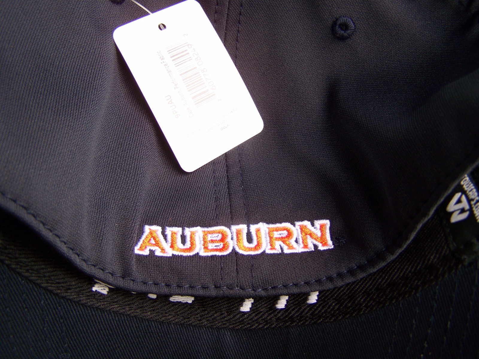Bridgestone Golf NCAA Auburn Tigers Fitted One Fit Perforated Golf Hat Cap NEW