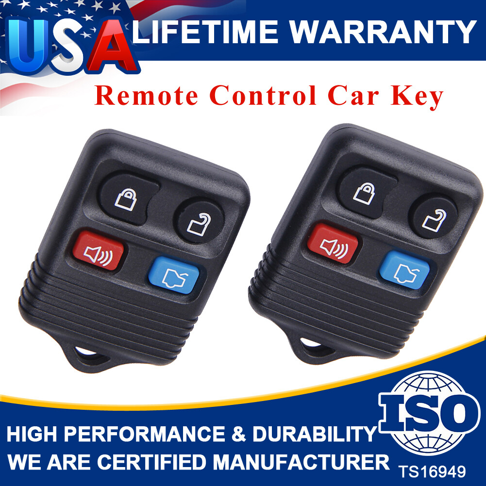 2Pack Keyless Entry Remote Control Car Key Fobs Transmitter Alarm For Ford F-150