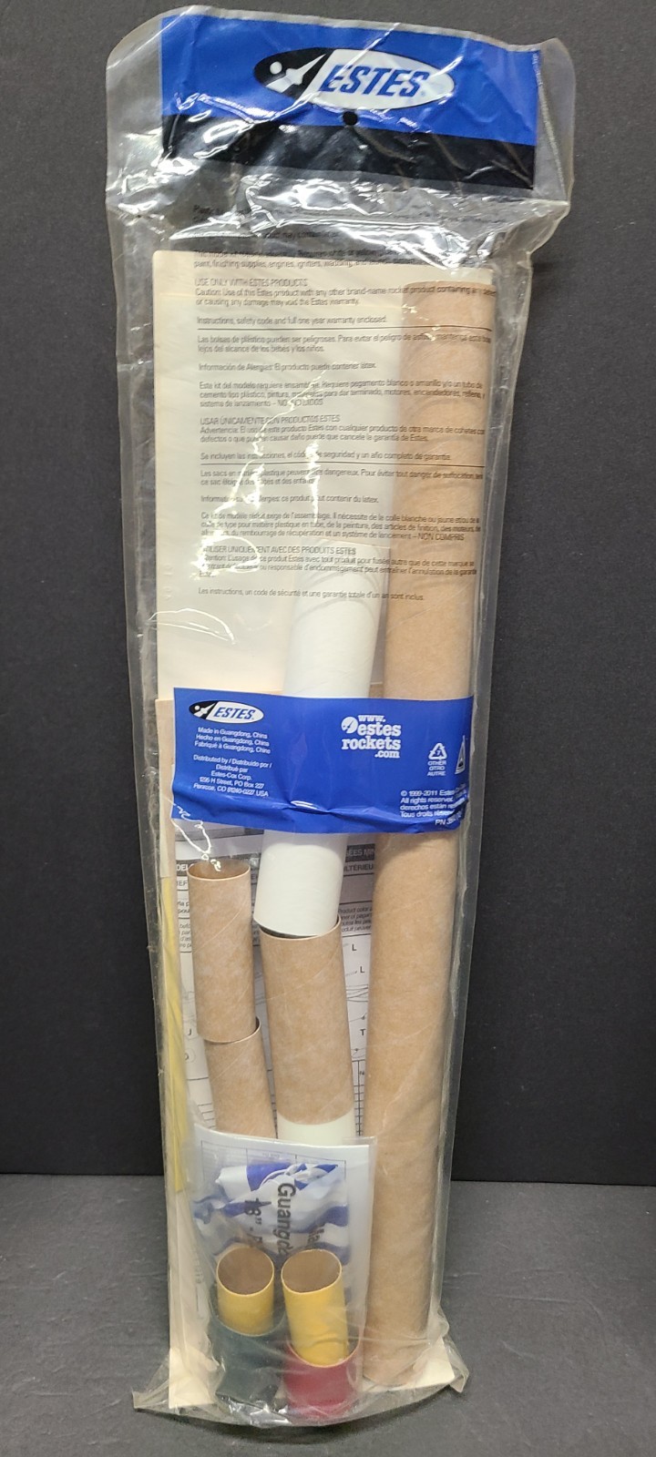 Estes Air Commander Flying Model Rocket Kit #3219 Model Rocket New Sealed