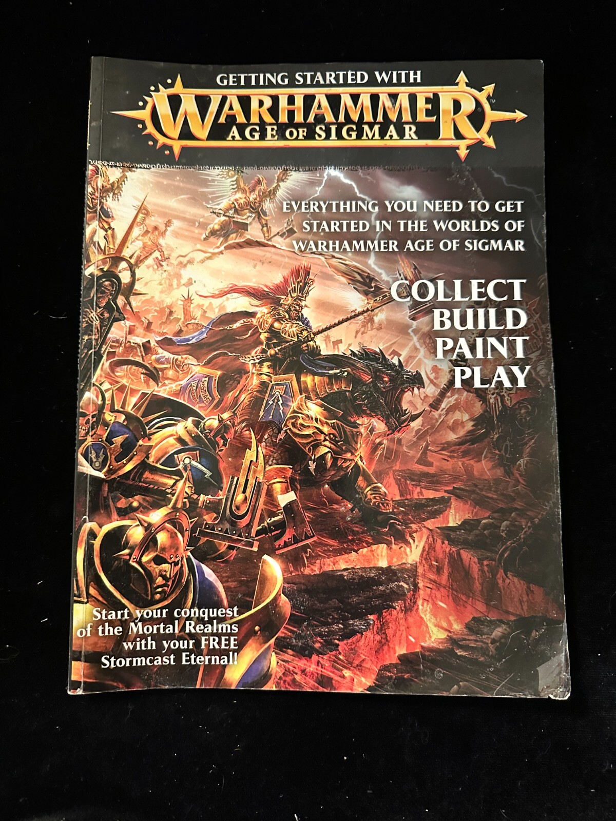Games Workshop Warhammer Getting Started With AoS Rulebook Codex Age of Sigmar
