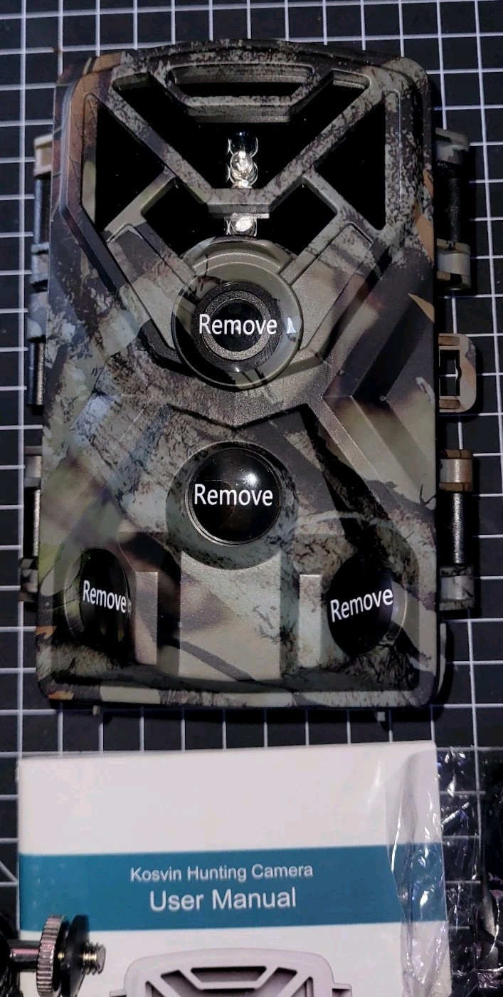 Kosvin Wildfire Trail Camera Wildlife IP66 - 2.7FHD  - NEW OPEN BOX