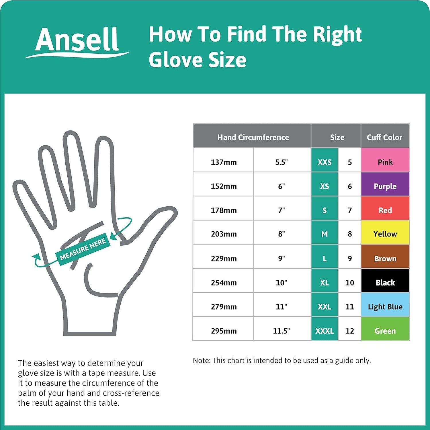 Nitrile Work Gloves, Size Large - Chemical Resistant FDA Approved