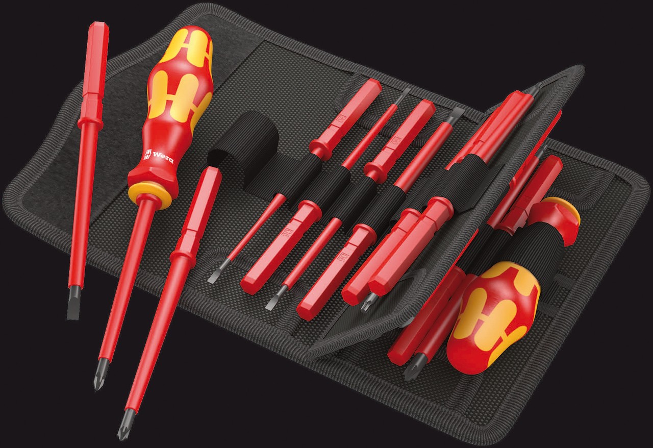 WERA 05059030001 KRAFTFORM KOMPAKT 60I+IS/62I/65I/67I/17 INSULATED BIT SET