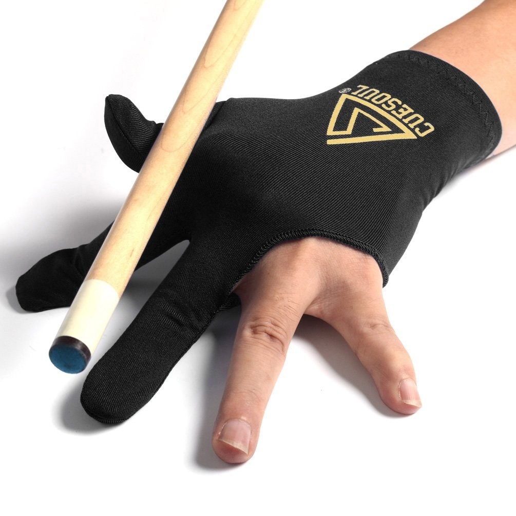 10pcs/Set 3 Finger Billiards Gloves Pool Cue Gloves