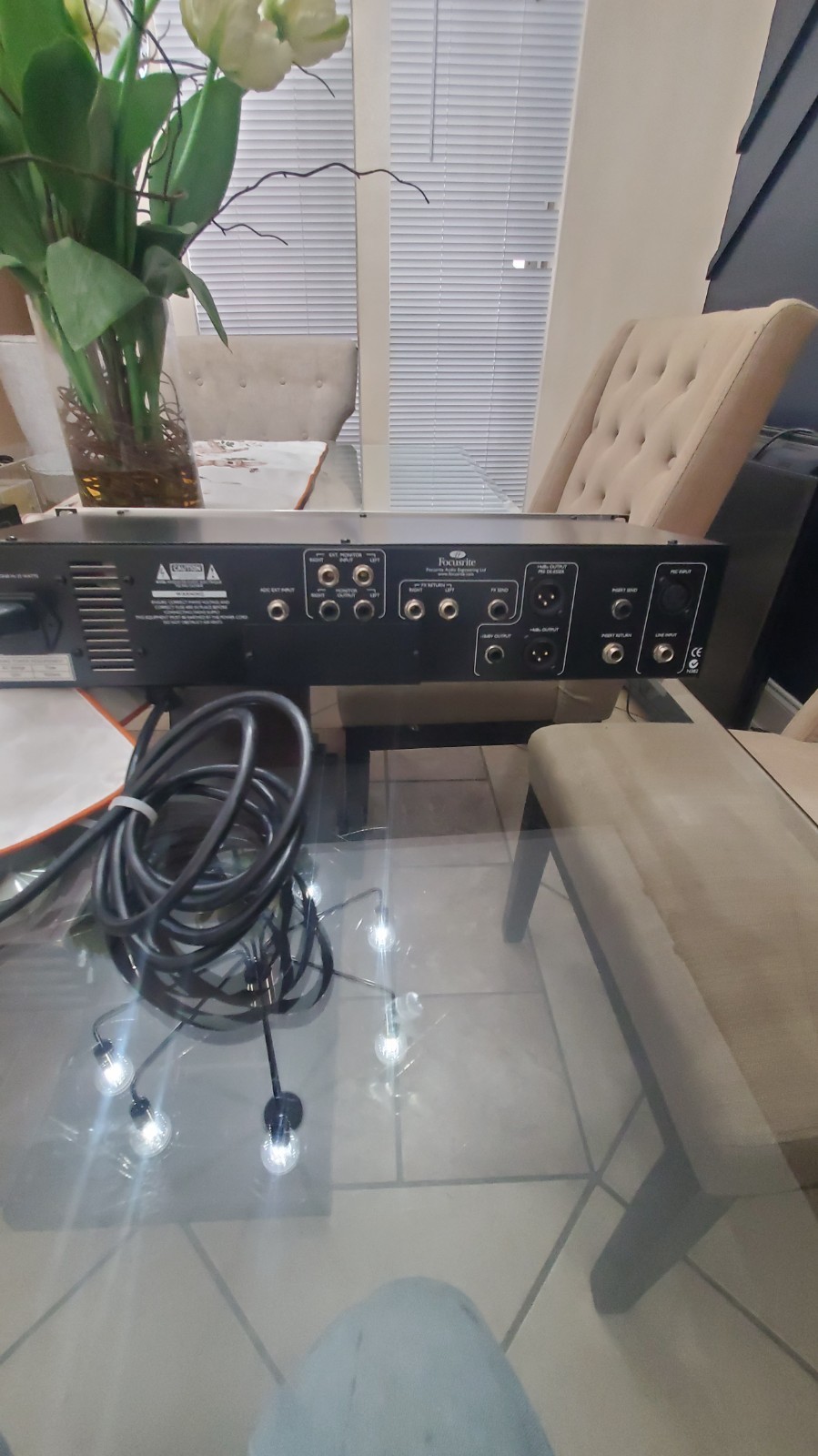 lot 2 Focusrite Voice Master Pro Mic Preamp Compressor Audio Interface
