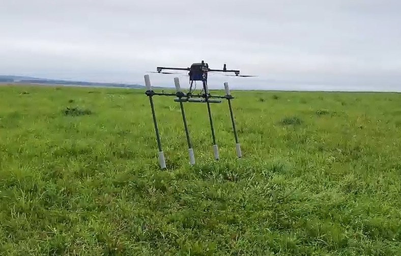 TRITON UAV multisensor magnetic field mapping system RTK, obstacle avoidance