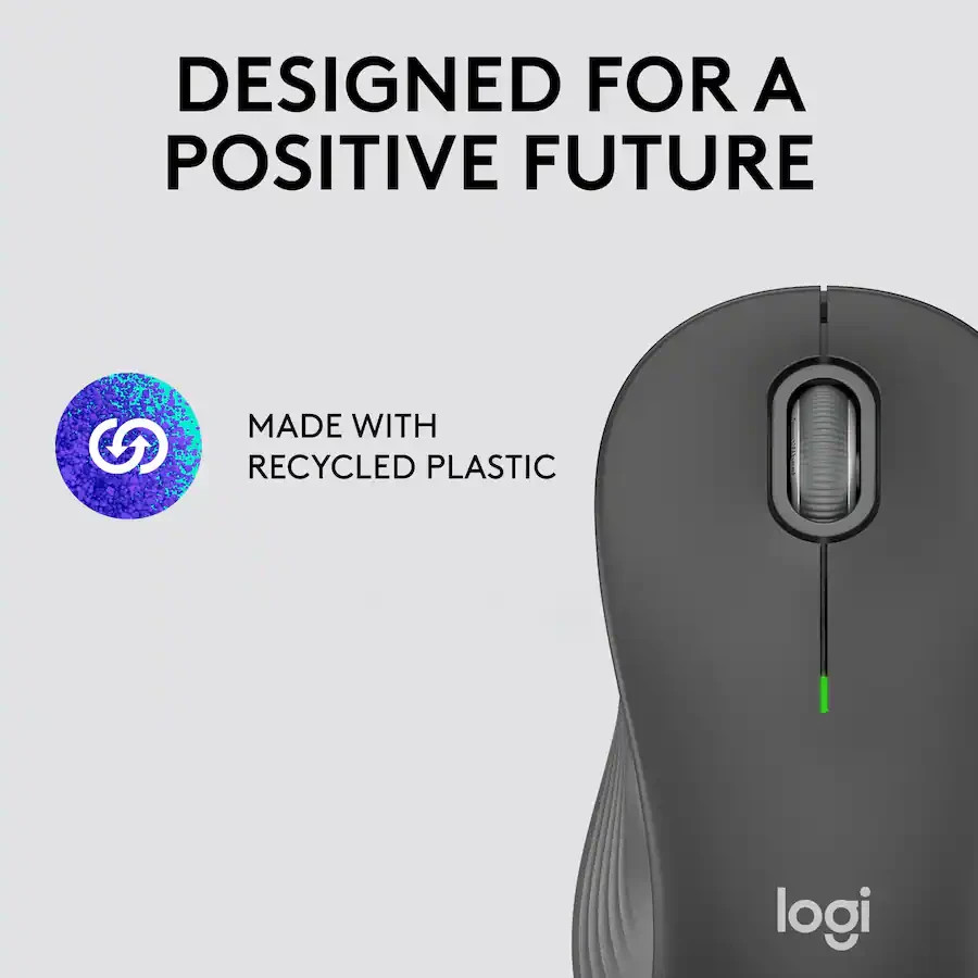 Logitech - Signature M550 L Full Size Wireless Bluetooth Optical