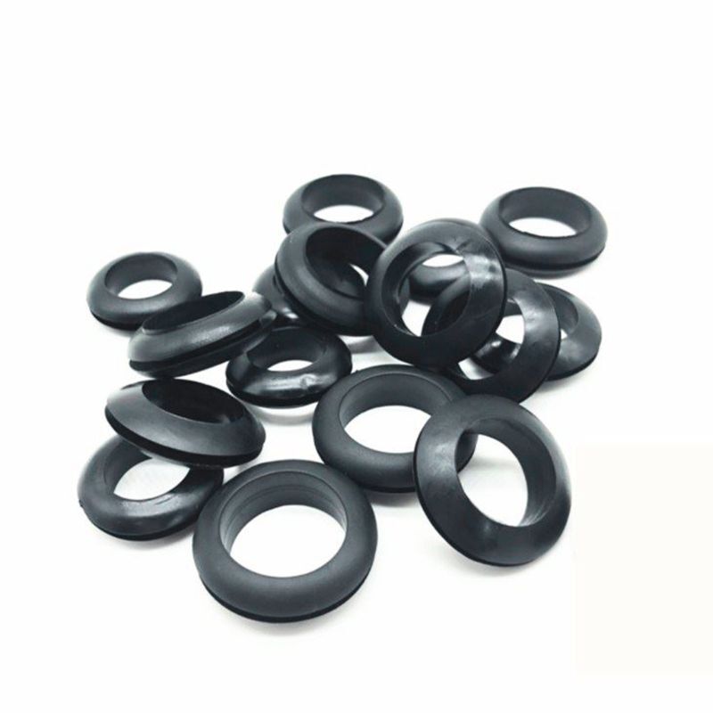200Pcs/box Soft Rubber Grommet Gasket Kits Electrical Wire Gasket Tools Durable
