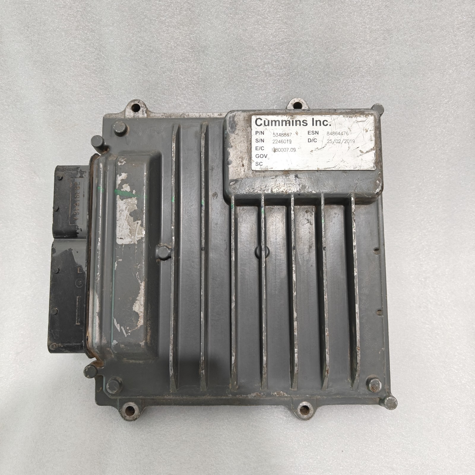 CUMMINS 5348867 ELECTRONIC CONTROL MODULE FOR ISM ISX CM2880