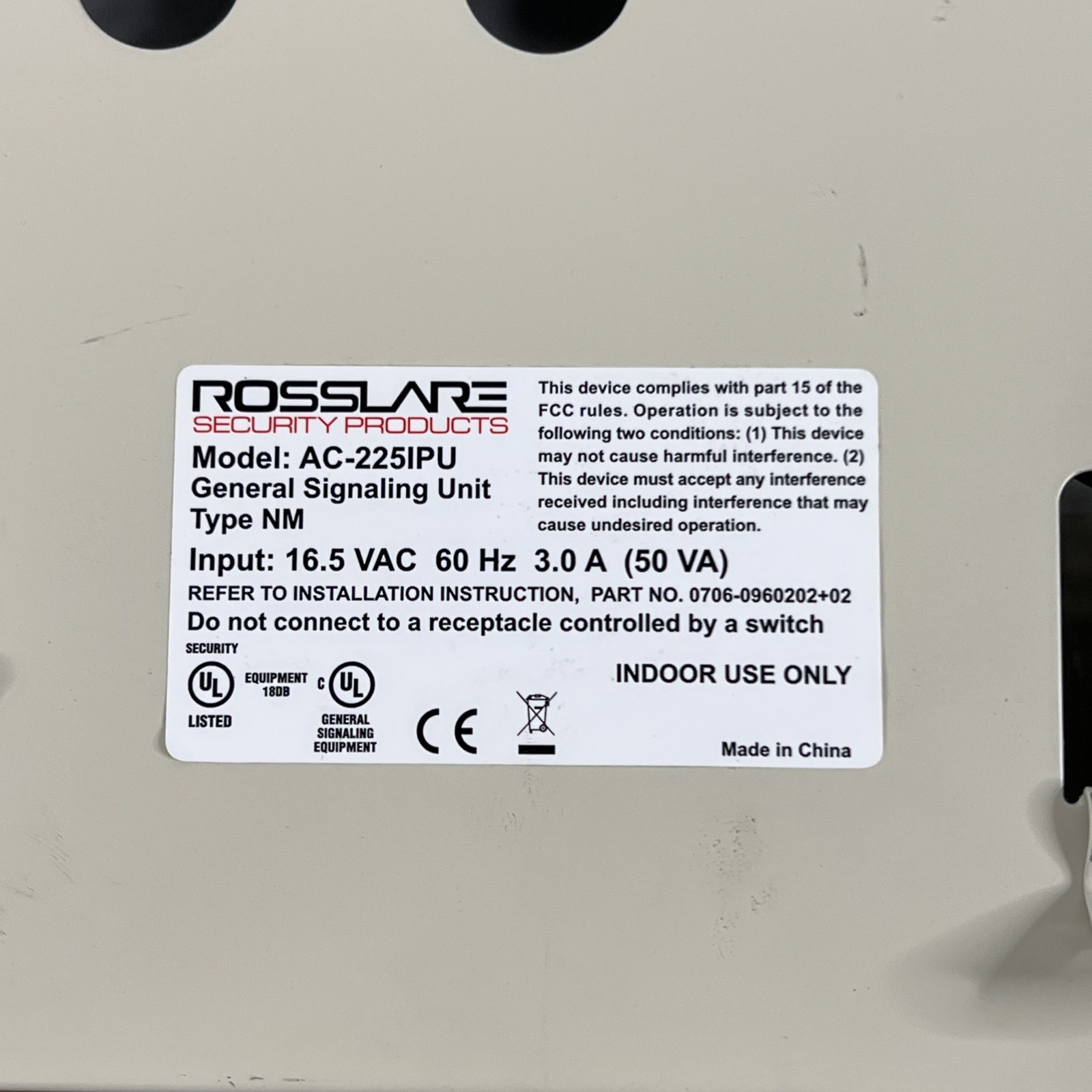 ROSSLARE Security Badge Access Control Panel - 2 Door Inputs AC-225 AC225IP U #4