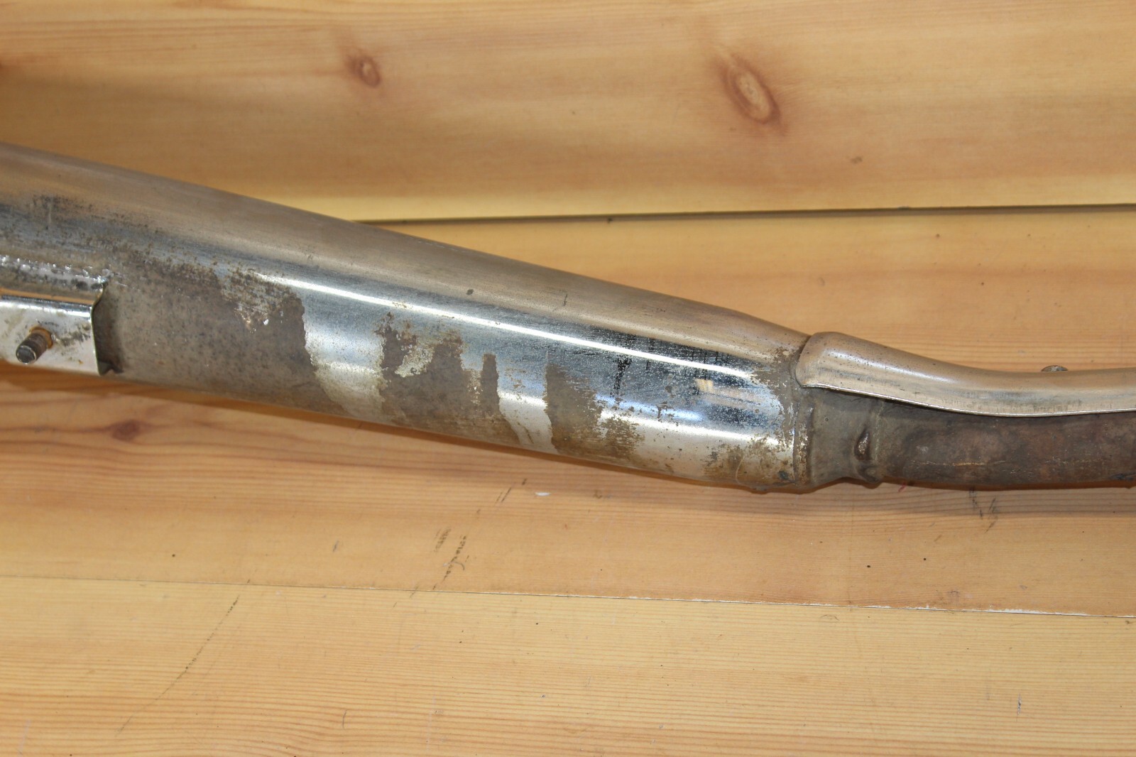 1980-1983 Kawasaki KZ750 KZ 750 LTD Left Muffler Exhaust Header Pipe 18001-1256