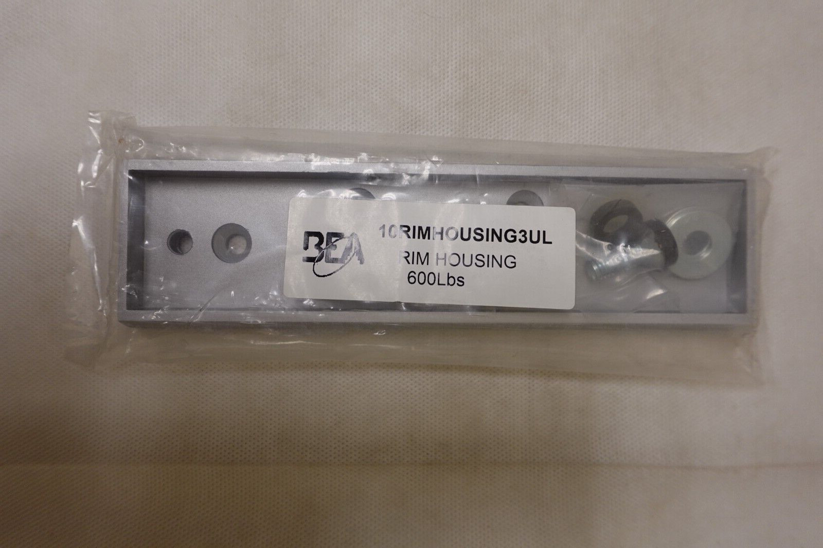 BEA - 10RIMHOUSING3UL Single 600 Lb. Aluminum Maglock Armature Plate - NOS