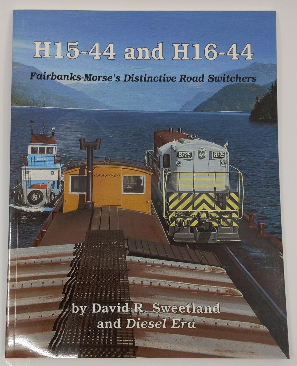 H15-44 and H16-44 Paperback Book By David R. Sweetland and Diesel Era EX