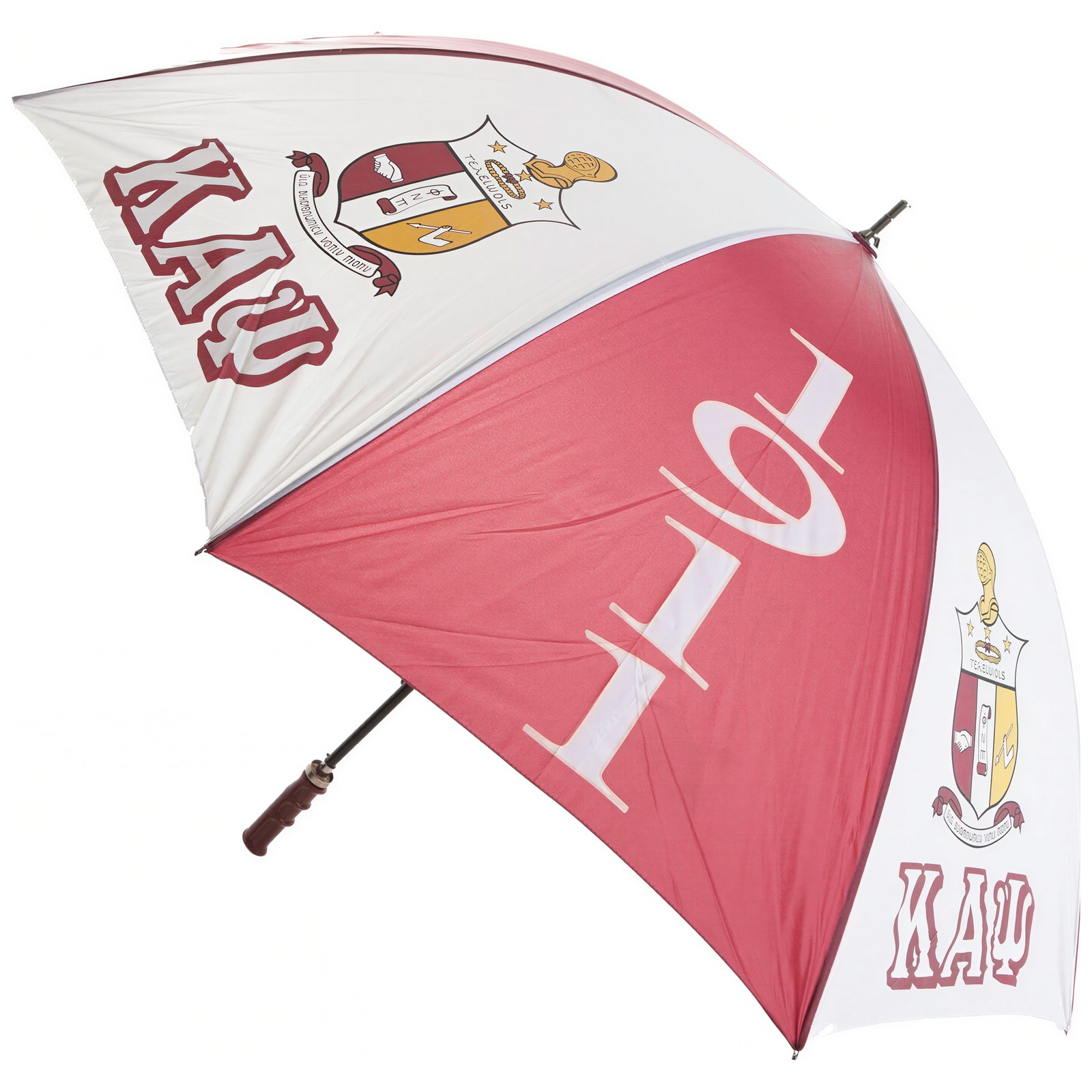 Kappa Alpha Psi Jumbo Umbrella [Red/White - 60"]