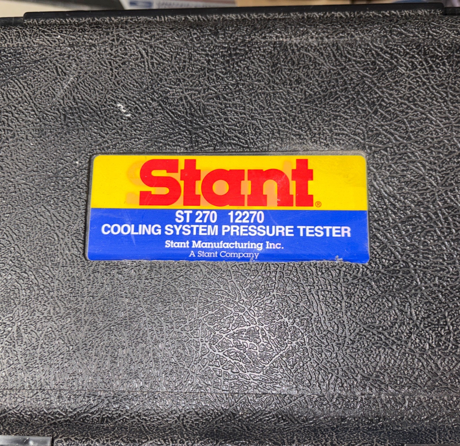 Stant ST270 Cooling System Pressure Test Kit 12270 Excellent Clean Condition