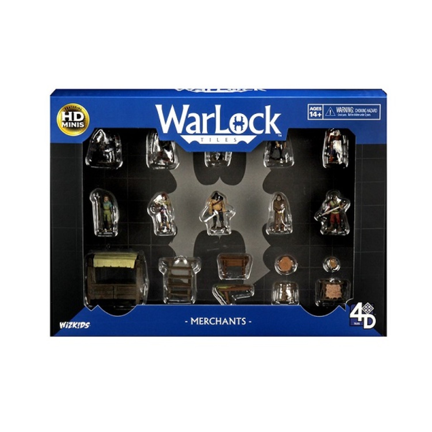 WizKids Fantasy Terrain 28mm Accessory - Merchants VG+/NM