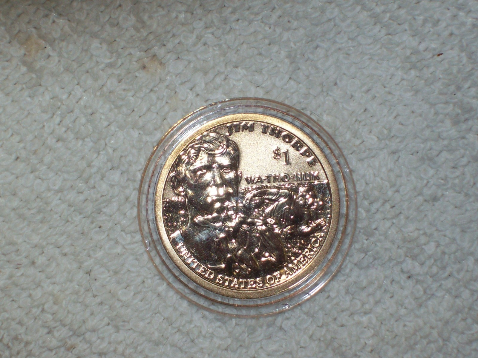 2018 REVERSE PROOF SACAGAWEA DOLLAR /JIM THORPE