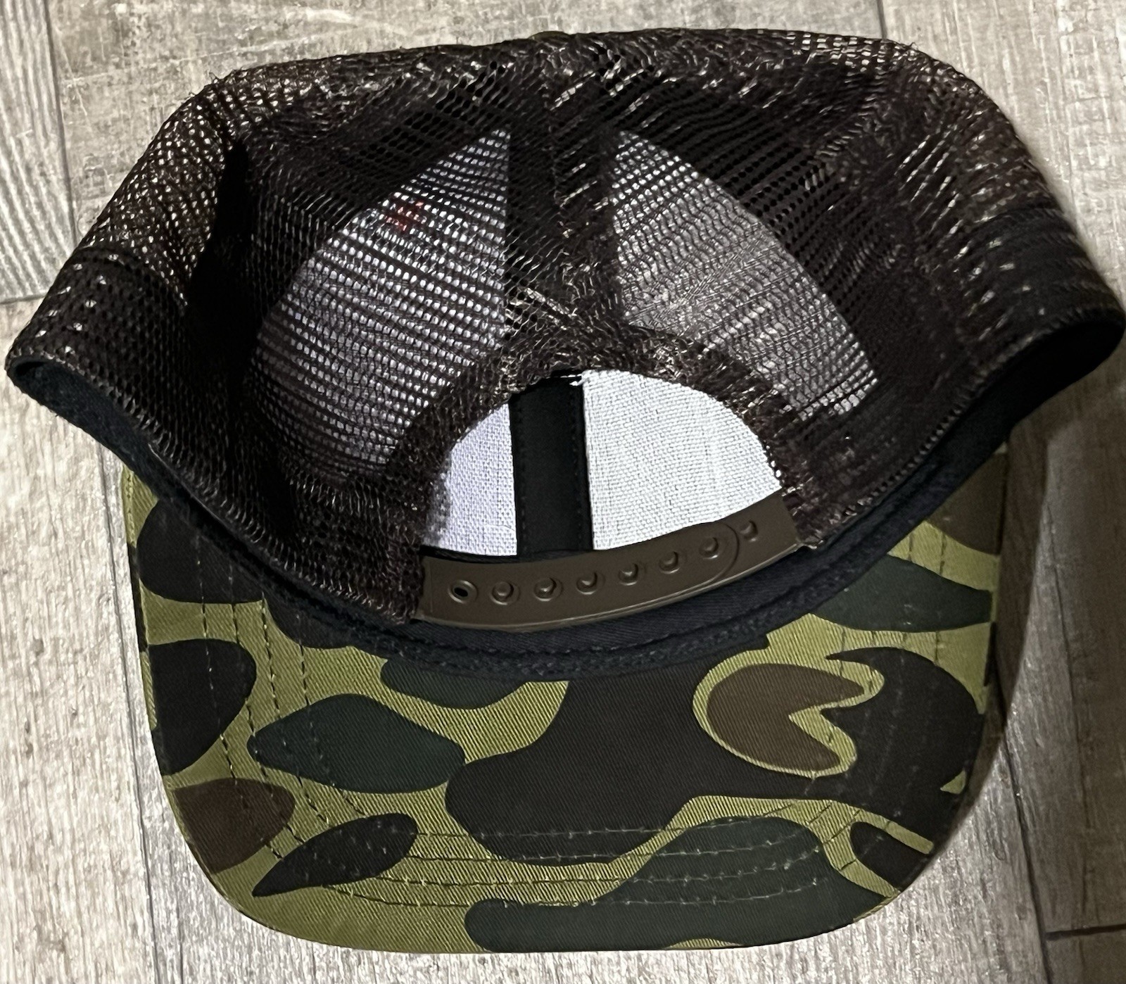 Over Under Brand Camo Trucker Hat Snapback